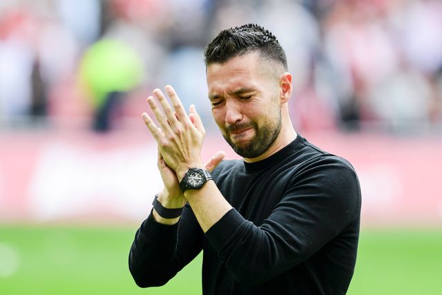 Farioli: o que parecia uma época de sonho no Ajax acabou em lágrimas; foi há menos de nove meses - Foto: IMAGO