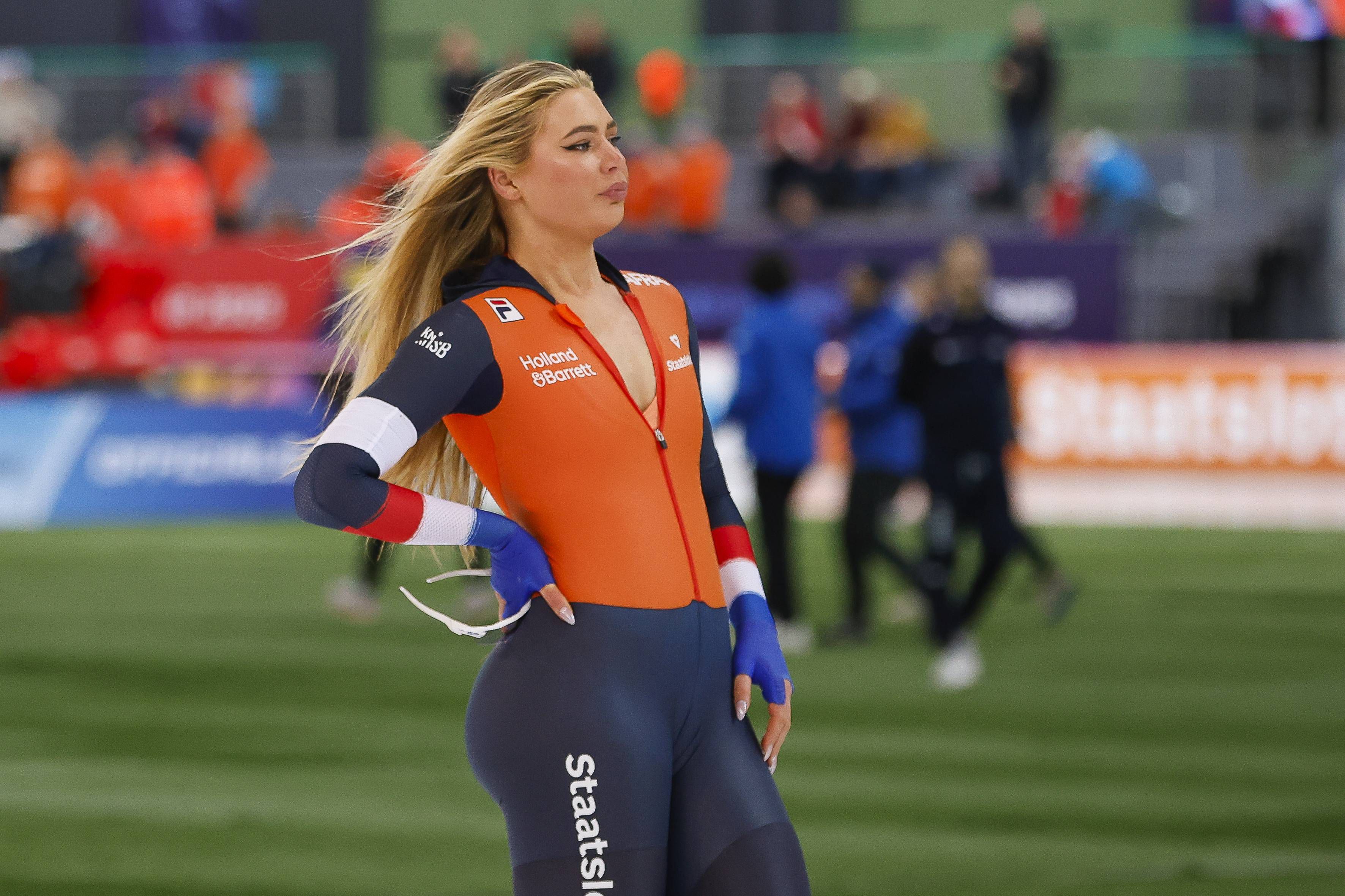 Jutta Leerdam está nuns Jogos Olímpicos pela segunda vez na carreira. Foto: IMAGO