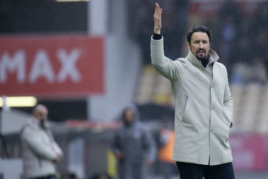 César Peixoto, treinador do Gil Vicente - Foto: MANUEL FERNANDO ARAÚJO/LUSA