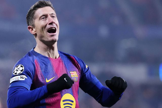 Robert Lewandowski, avançado do Barcelona, em final de contrato