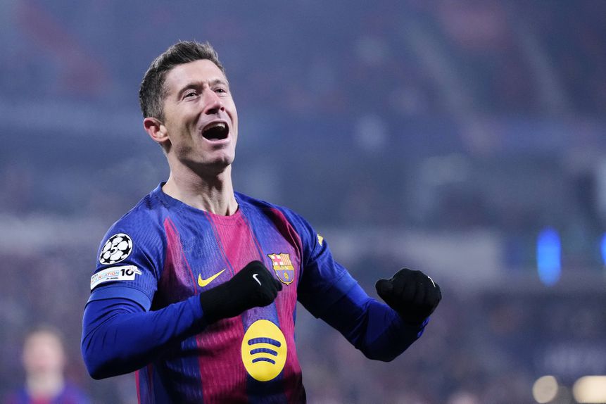 Robert Lewandowski, avançado do Barcelona, em final de contrato