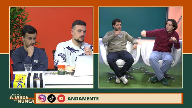 Mais Vale à Tarde Que Nunca, com Daniel Estima e Francisco Albuquerque- 5/02/2026