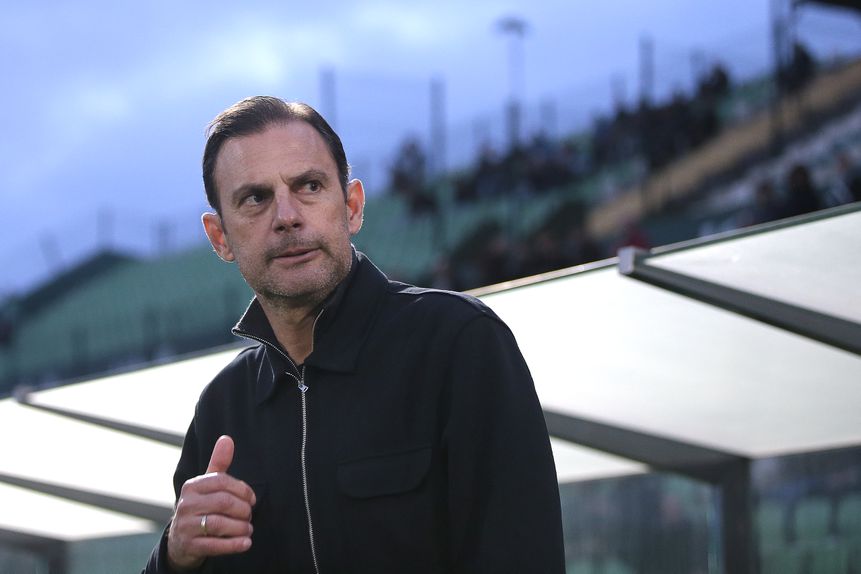 Sotiris Silaidopoulos pressionado pelos maus resultados - Foto: Manuel Fernando Araújo/LUSA