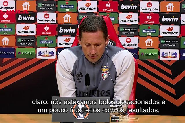 Schmidt: «Temos de ser taticamente muito competentes com o Rangers»