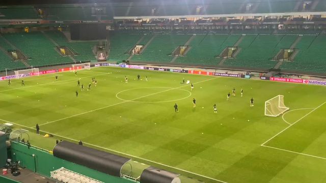 Sporting faz recuperação ativa em Alvalade depois do jogo com a Atalanta