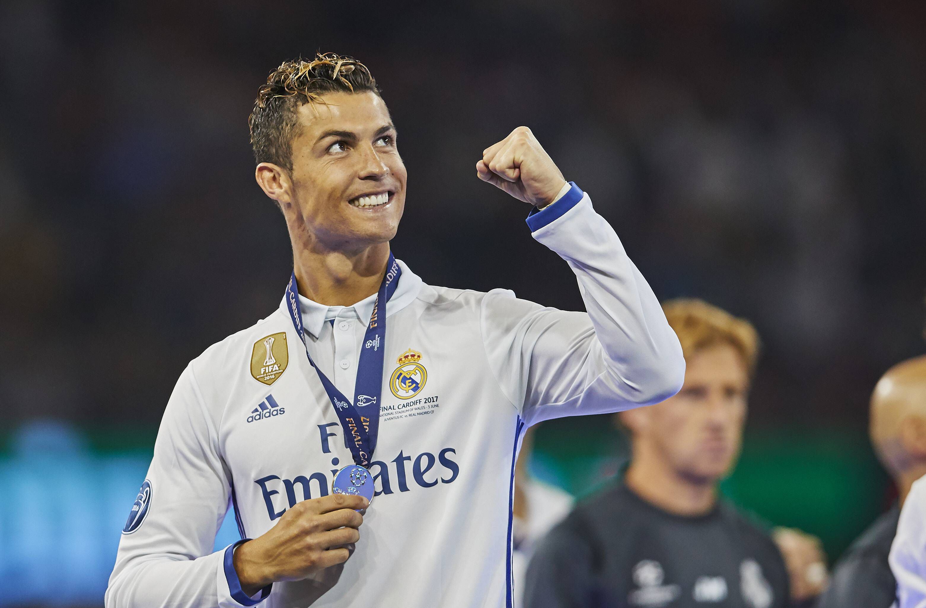 Cristiano Ronaldo dá os parabéns ao Real Madrid