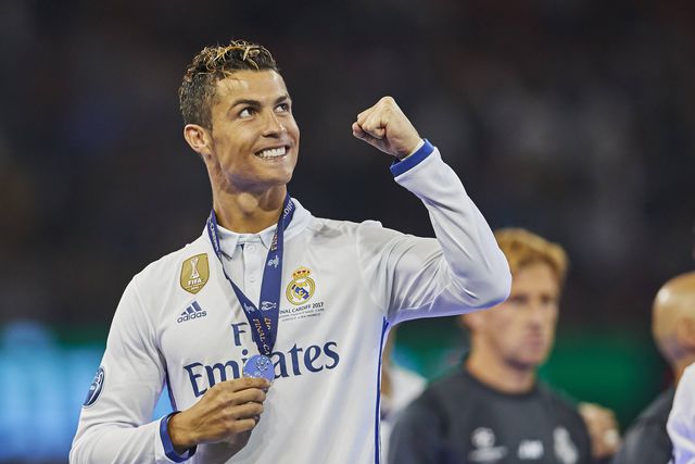 Cristiano Ronaldo dá os parabéns ao Real Madrid
