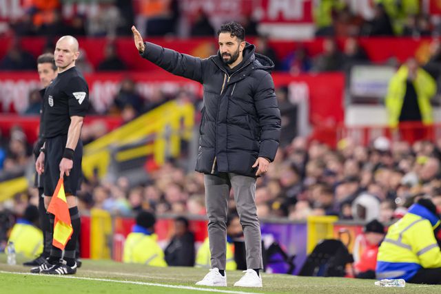 Ruben Amorim, treinador do Manchester United