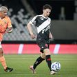 Nuno Moreira com a camisola do Vasco da Gama frente ao Nova Iguaçu