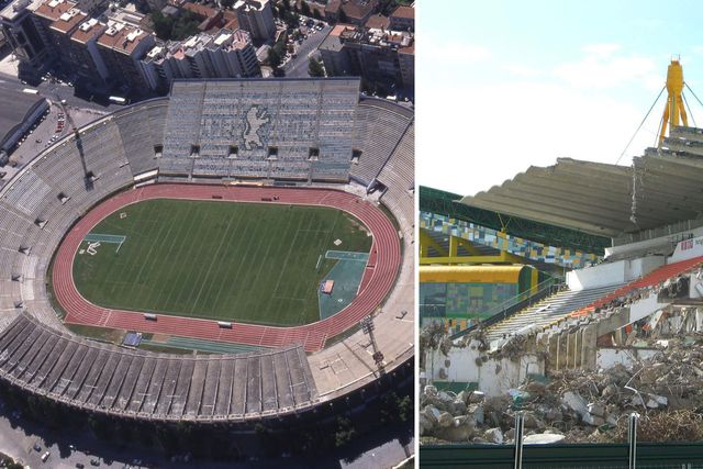 Estádio de Alvalade - Sporting - demolido