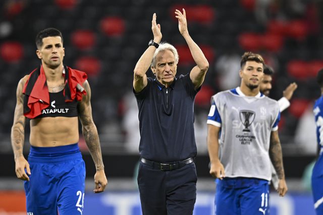 Cancelo, Jorge Jesus e Marcos Leonardo