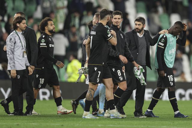 Tomás Handel não escondeu o orgulho que sente pela exibição do Vitória diante do Betis e garante motivação máxima para o jogo da segunda mão dos oitavos de final da UEFA Conference League