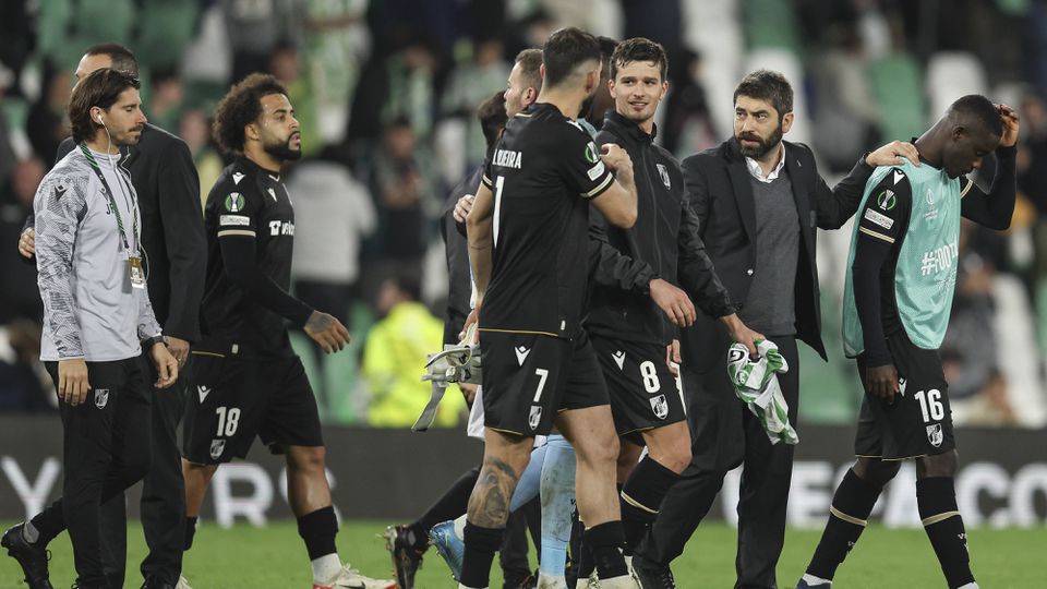 Tomás Handel não escondeu o orgulho que sente pela exibição do Vitória diante do Betis e garante motivação máxima para o jogo da segunda mão dos oitavos de final da UEFA Conference League