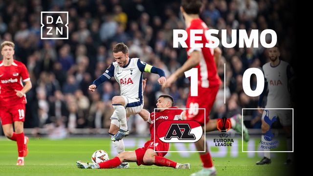 Autogolo e novo deslize: Tottenham perde com o AZ Alkmaar (resumo)