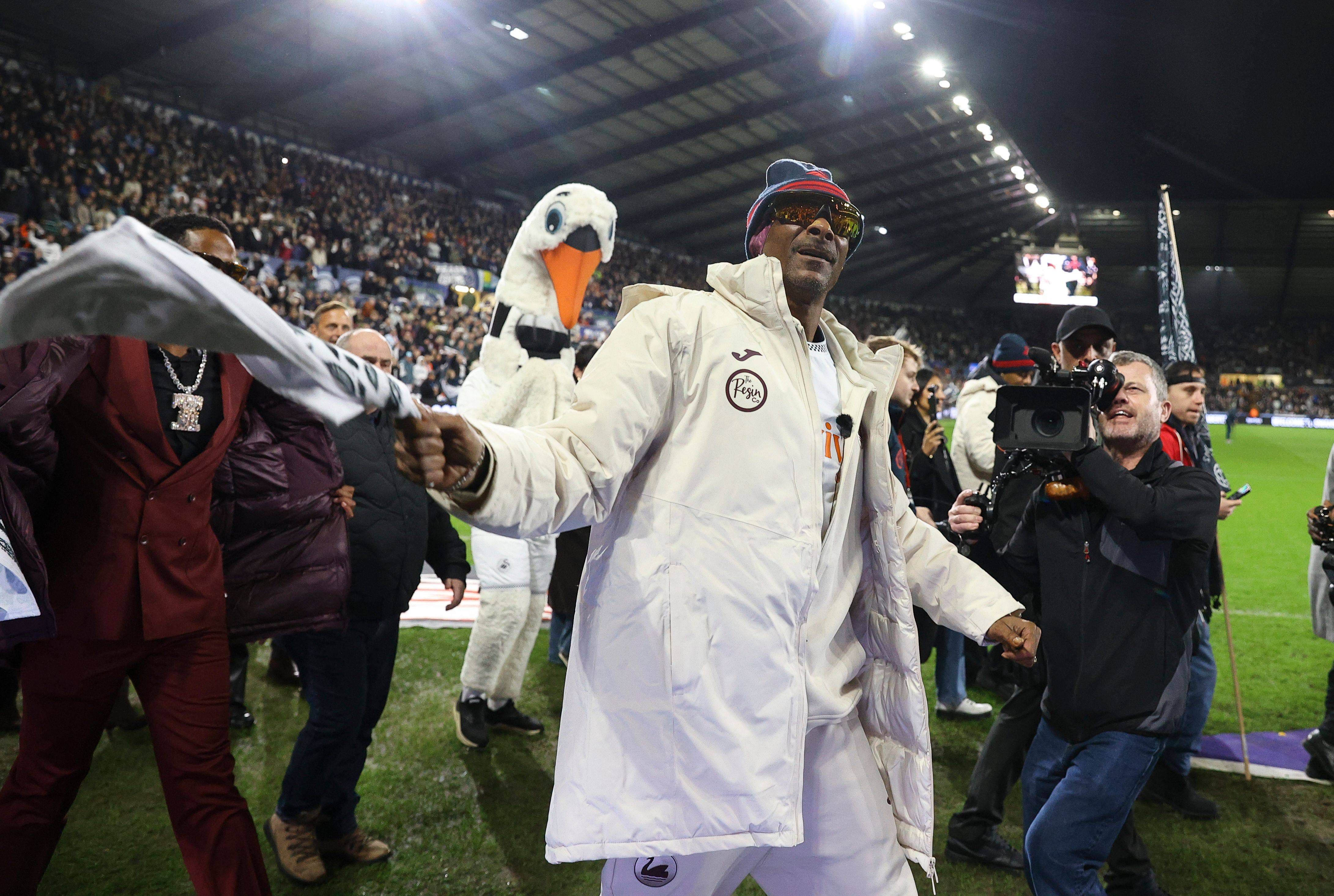 Snoop Dogg é coproprietário do Swansea