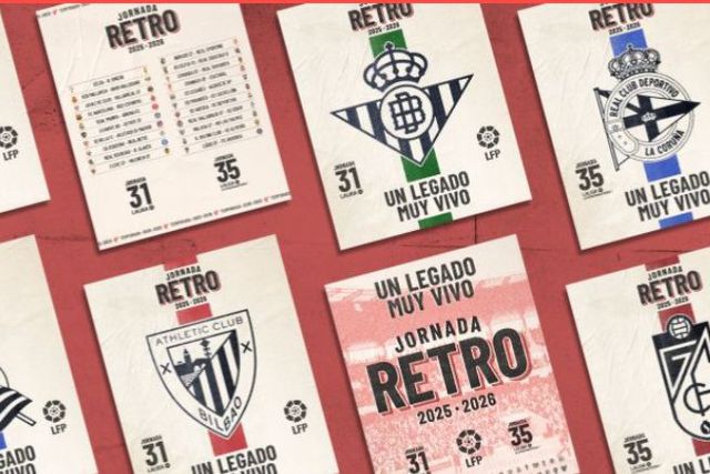 Viagem ao passado: LaLiga lança jornada «retro»