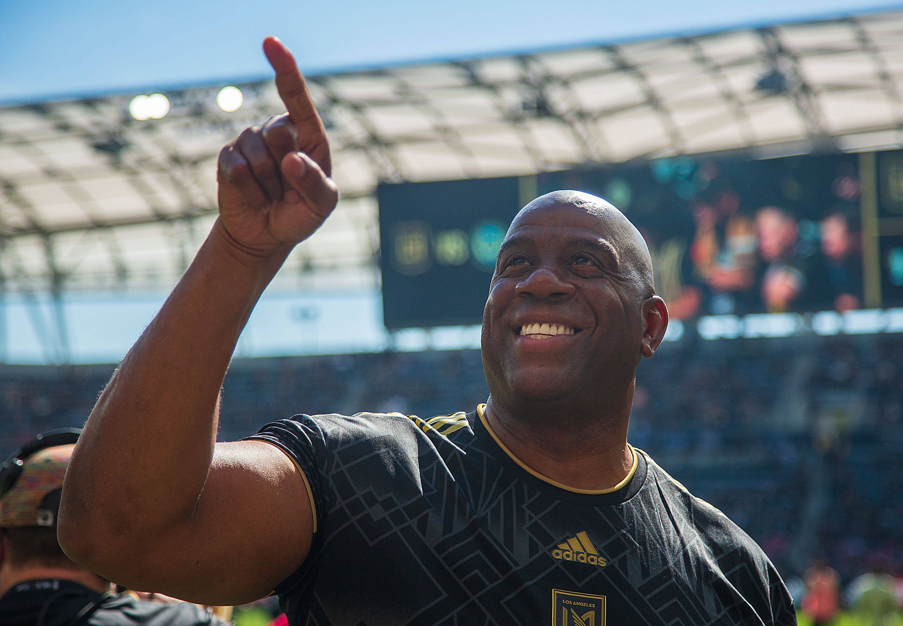 Magic Johnson é coproprietário do Los Angeles FC