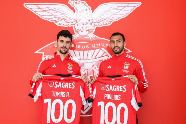 Tomás Araújo e Pavlidis — SL Benfica