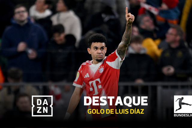 De primeira! Luis Díaz volta a brilhar com o Bayern
