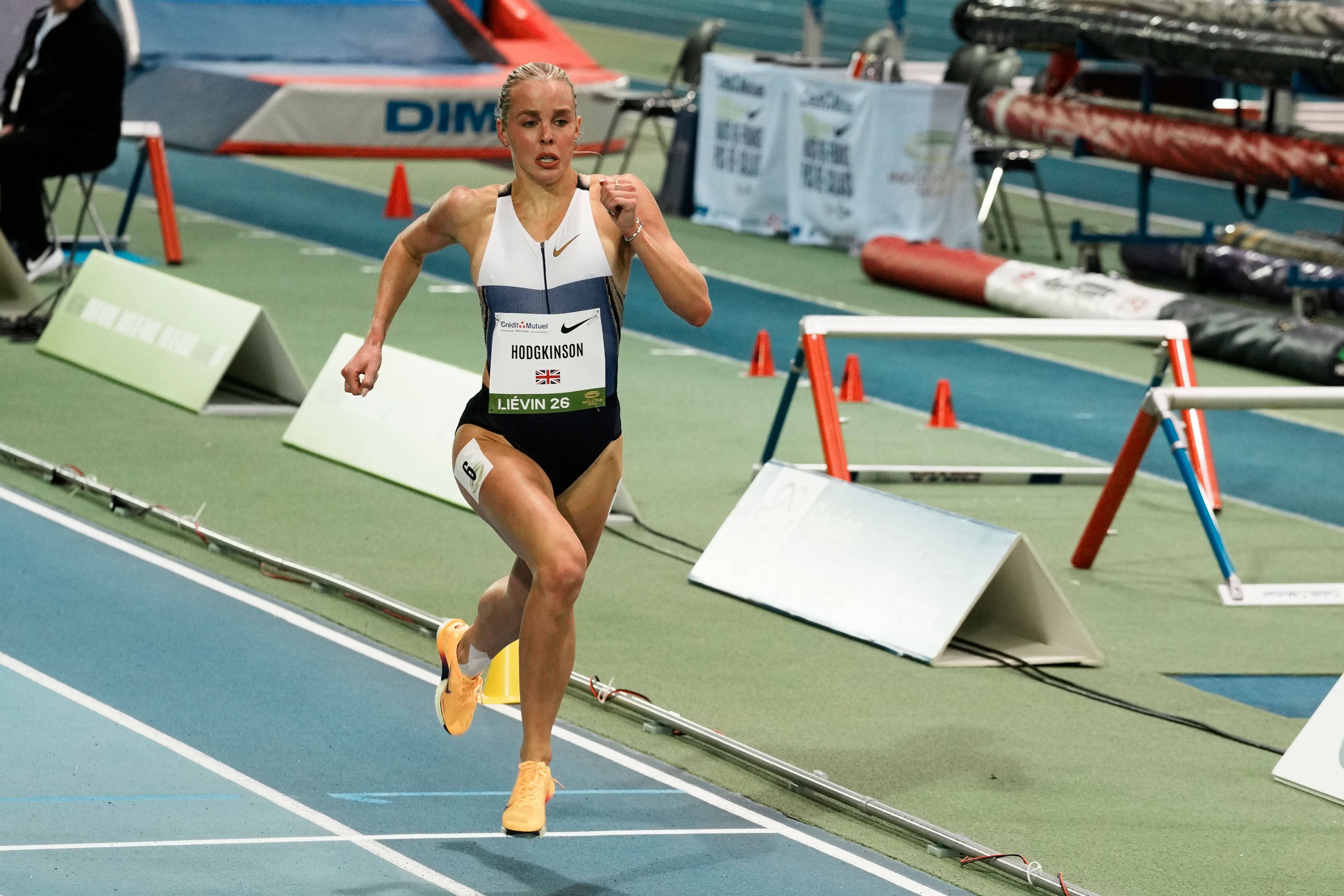 Keely Hodgkinson está indignada com os testes de sexo pagos. IMAGO