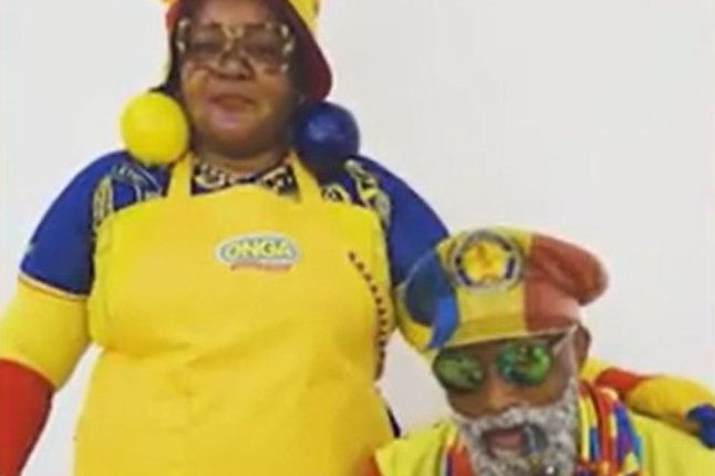 Mamãe e avô do Petro, duas figuras carismáticas, promovem evento de Maior Funge do Mundo