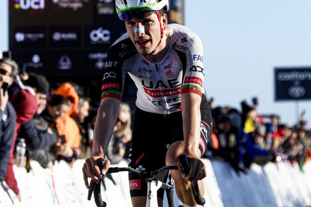 João Almeida deve regressar na Volta à Catalunha. Foto UAE Emirates