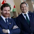 André Villas-Boas e Frederico Varandas de costas voltadas - Foto: FPF