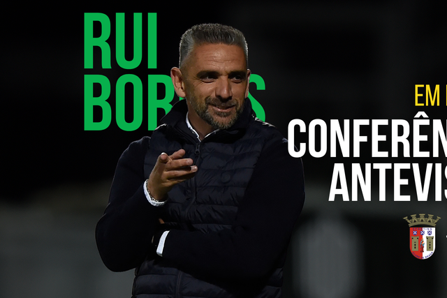 Siga a conferência de imprensa de Rui Borges