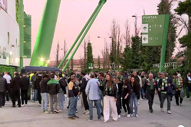 Alvalade a fervilhar antes do dérbi