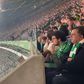 O ambiente em Alvalade durante o dérbi