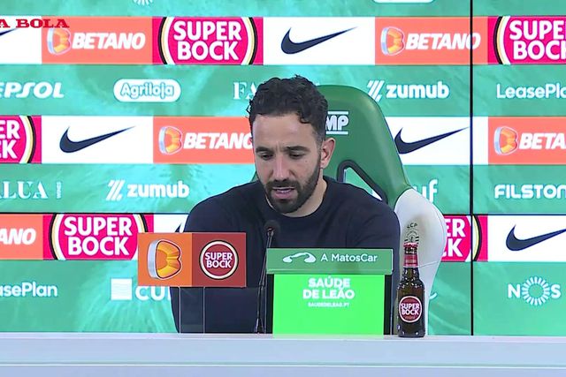 Rúben Amorim: «Não me sinto campeão e os jogadores também não se devem sentir»