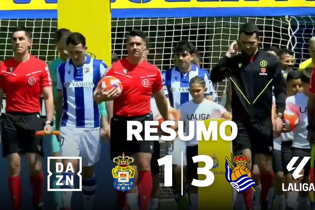 Assistência de Fábio Silva em boa jogada individual não impede derrota do Las Palmas