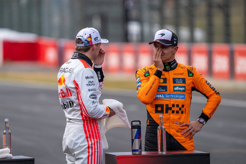 Verstappen e Norris