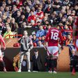 Ruben Amorim a dar indicações no dérbi de Manchester