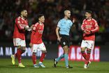 Fase do jogo entre o Casa Pia e o Benfica (foto: Sérgio Miguel Santos)