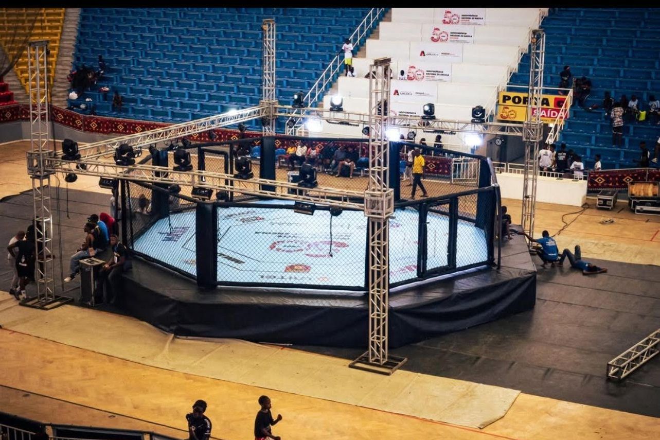 Palco dos Jogos Africanos de MMA em fase de acertos finais
