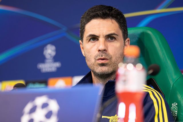 Arteta, treinador do Arsenal