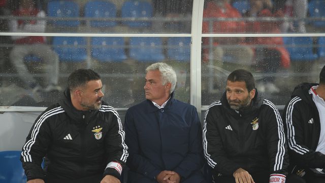 José Mourinho, treinador do Benfica (foto: Sérgio Miguel Santos/Kapta+)