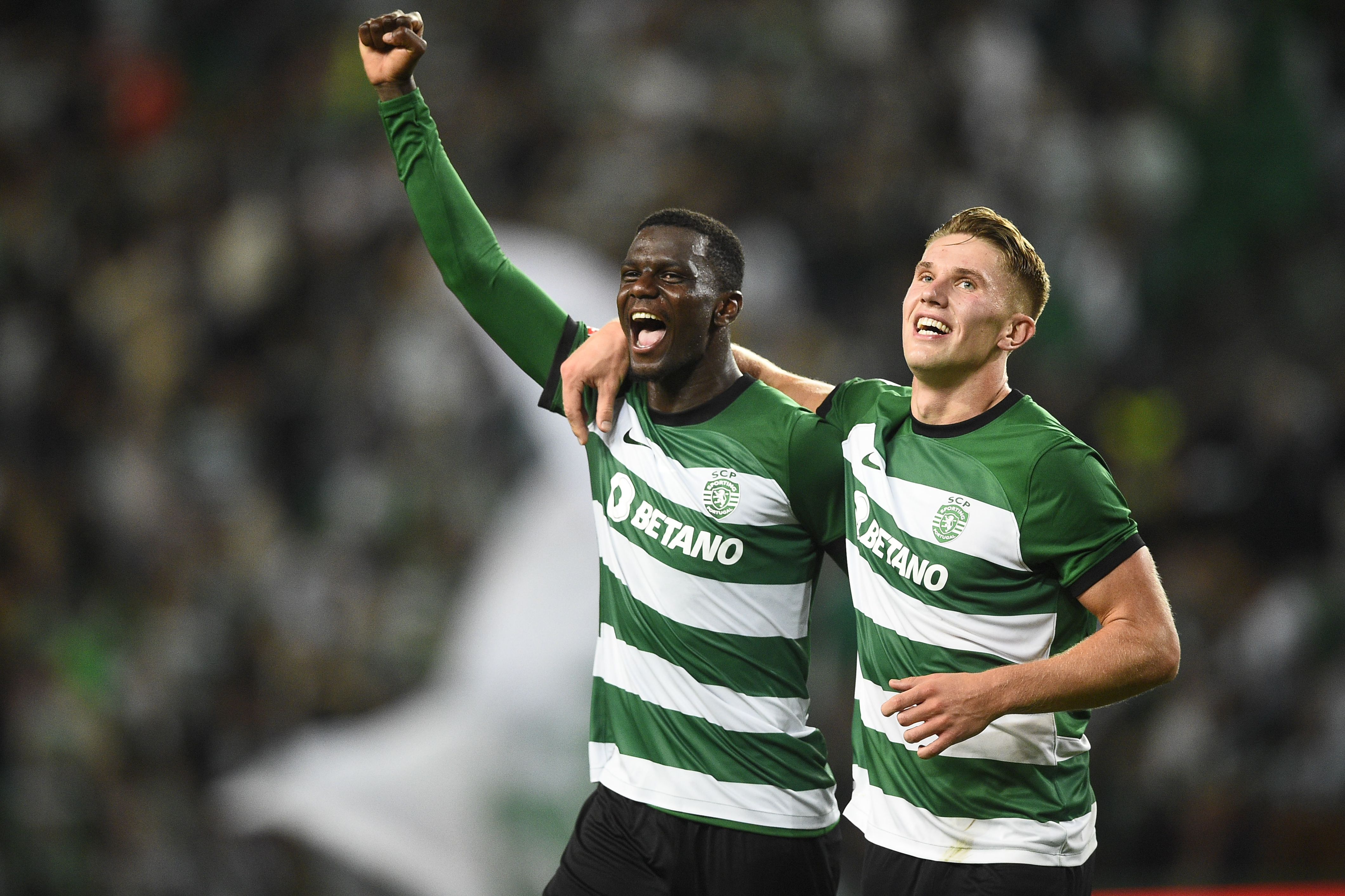 Diomande e Gyokeres no Sporting - Foto: A BOLA