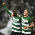 Diomande e Gyokeres no Sporting - Foto: A BOLA