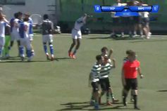 Sub-15 do Sporting de ânimos exaltados na final da Ibercup (vídeo)
