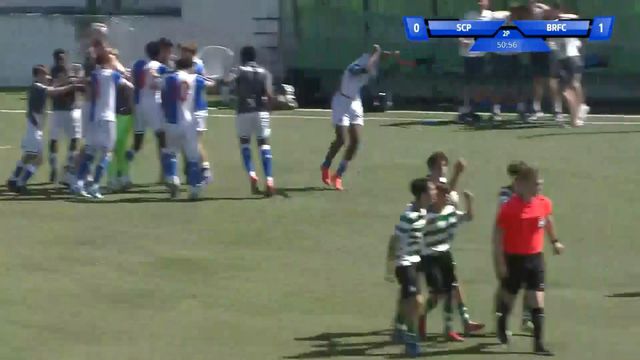 Sub-15 do Sporting de ânimos exaltados na final da Ibercup (vídeo)