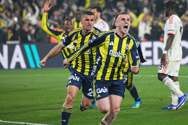 Akturkoglu fez o golo decisivo na vitória do Fenerbahçe frente ao Besiktas