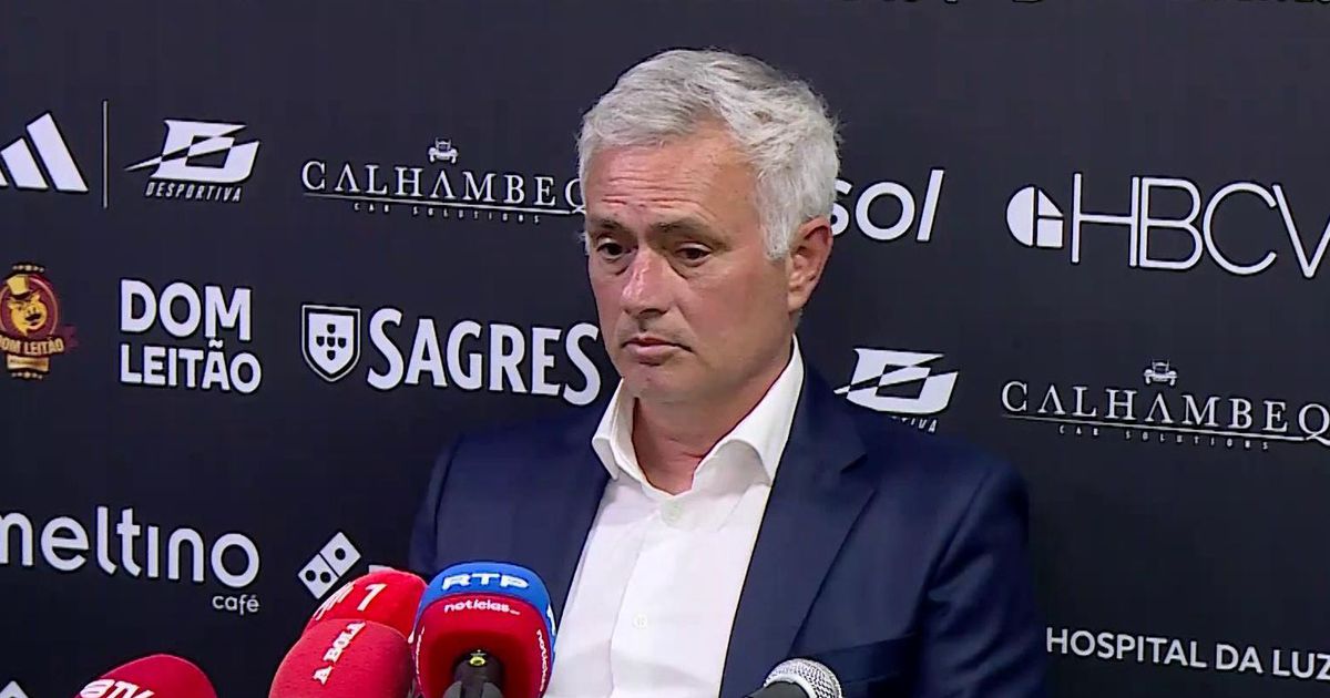 Mourinho: «Tinha vontade de não fazer jogar mais alguns jogadores, mas...»
