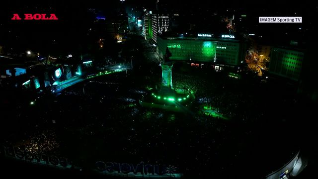 Os melhores momentos da festa do título do Sporting