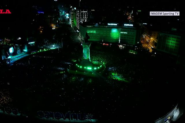 Os melhores momentos da festa do título do Sporting