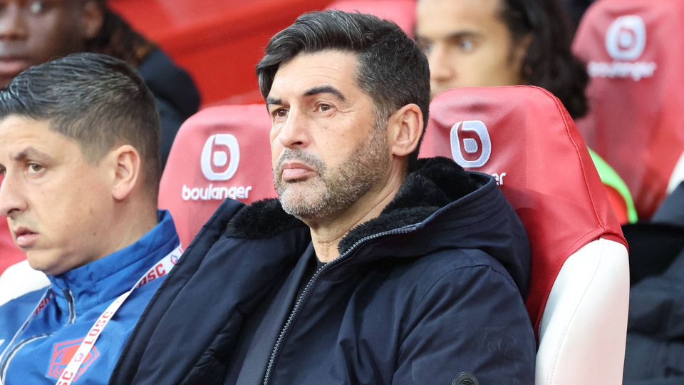 Paulo Fonseca justifica derrota do Lille: «No segundo tempo a equipa não quis jogar»