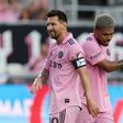 Josef Martínez ao lado de Lionel Messi no ataque do Inter Miami