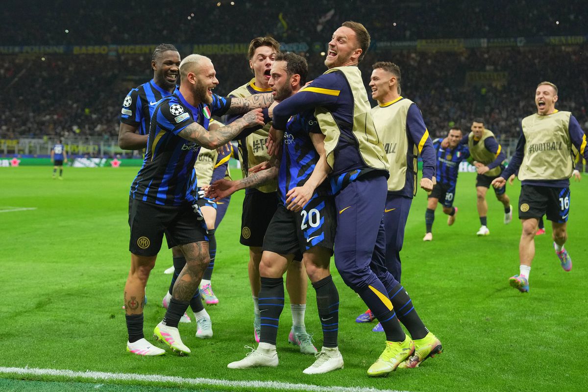 Os golos que deixam o Inter com um pé em Munique ao intervalo (vídeos)