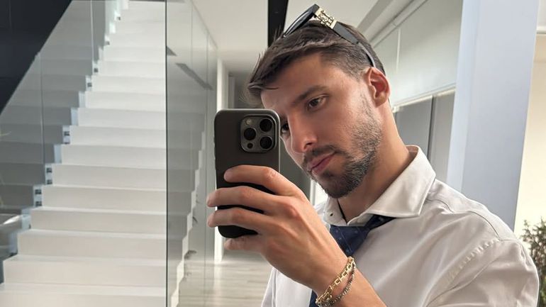 Rúben Dias veio a Portugal para uma ocasião especial